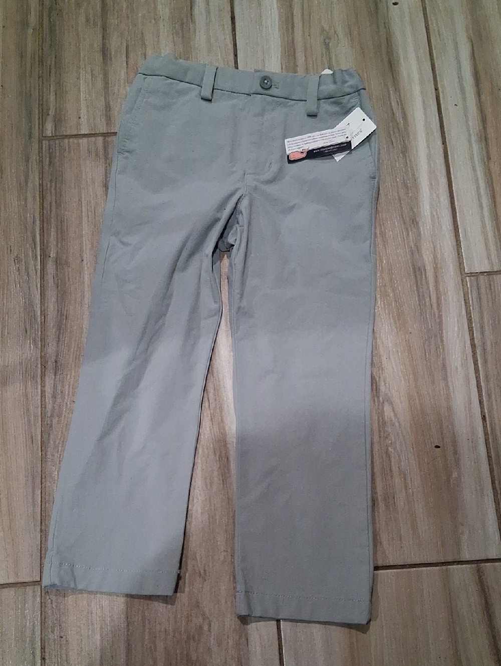 Vineyard Vines Light Gray Boys Chinos